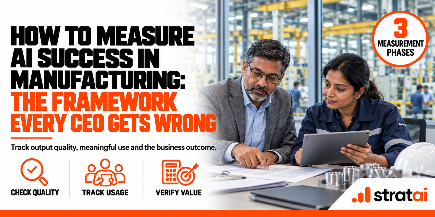Manufacturing leaders measure AI success