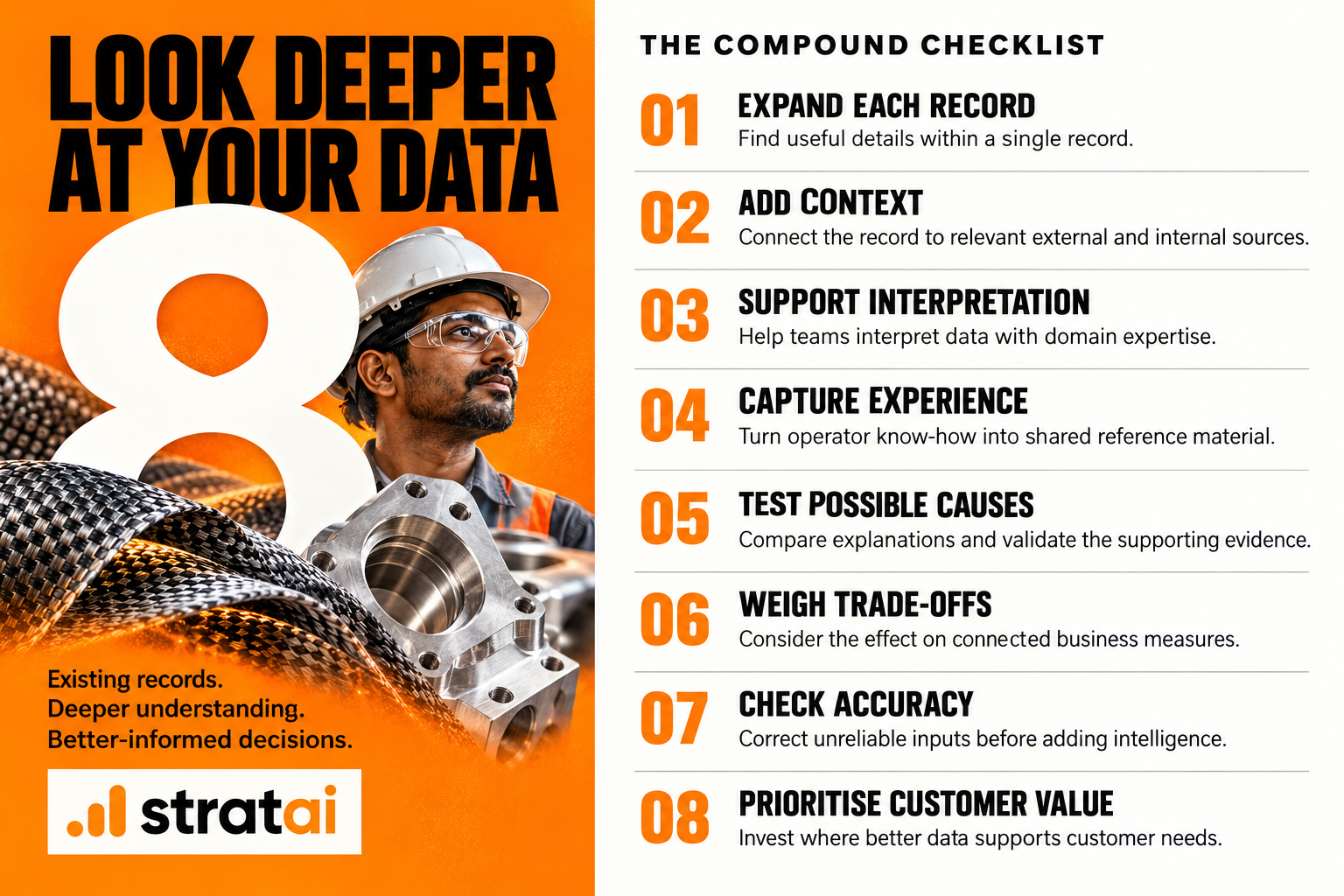Eight Lenses for Better Manufacturing Data